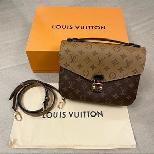 Authentic LV reverse monogram Pochette Matis